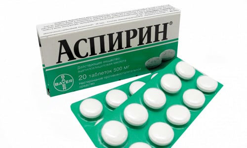 В качестве болеутоляющего и жаропонижающего средства взрослым предписывается пить по 250 или 500 мг Аспирина за один раз